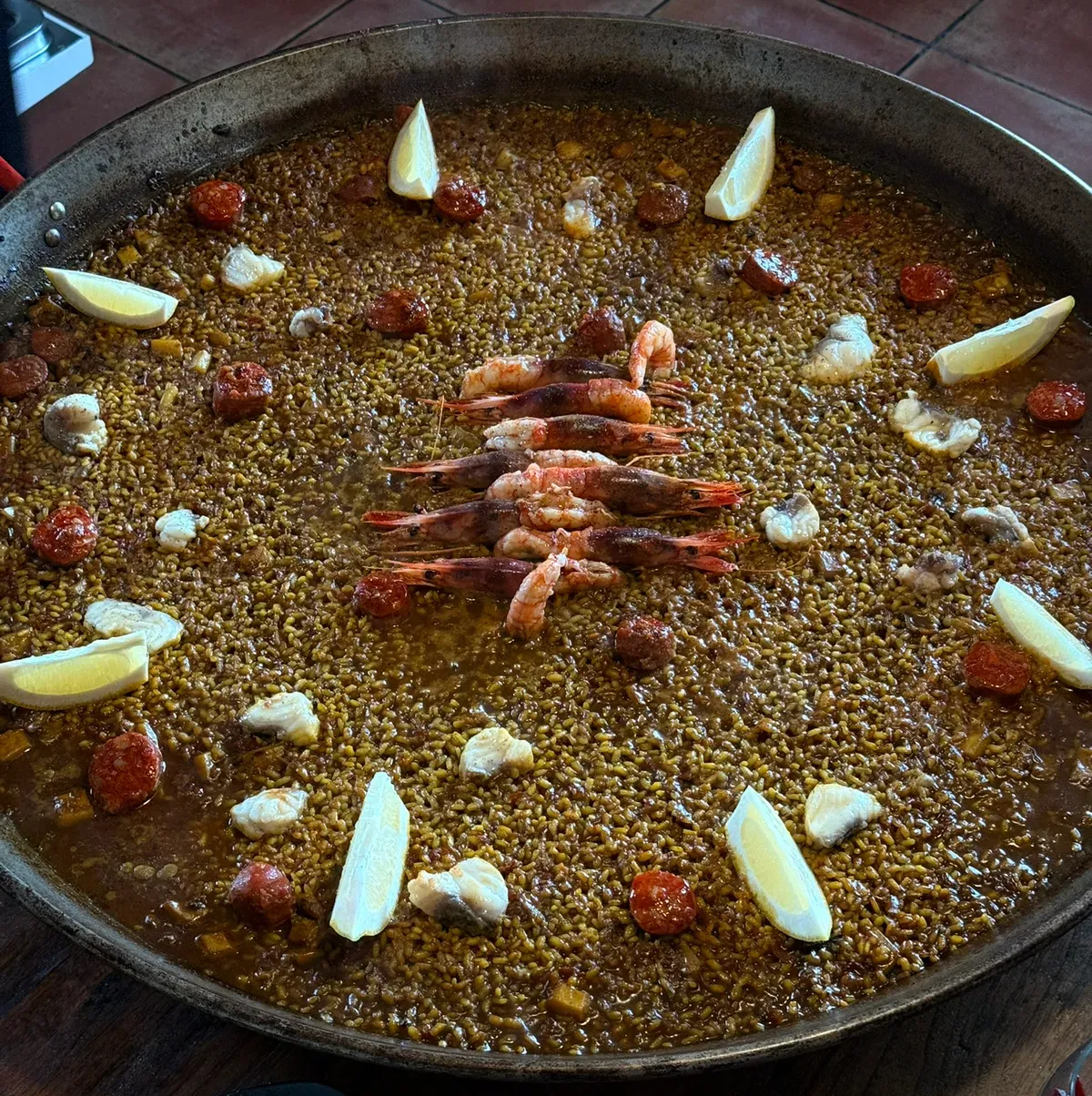 Ibizan Paella with Valencian technique