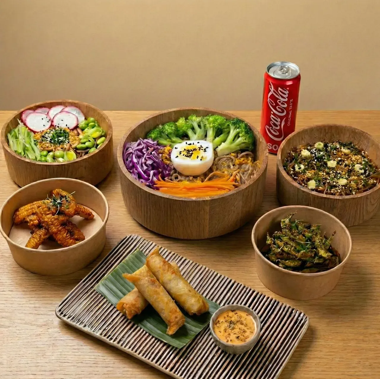 Asian food Menu