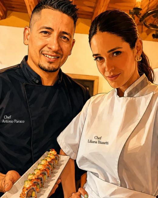 Chef Liliana & Chef Antonio