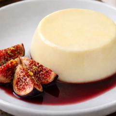 Lemon panna cotta