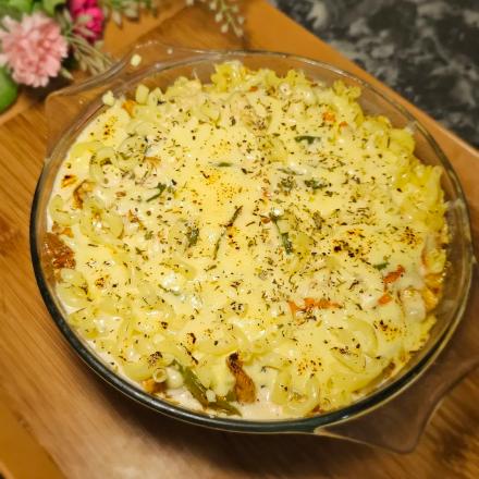 Fajita Bechamel Pasta
