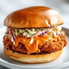 Hawaiian chicken burger