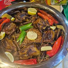 Sayadieh Rice with Roasted Pigeon