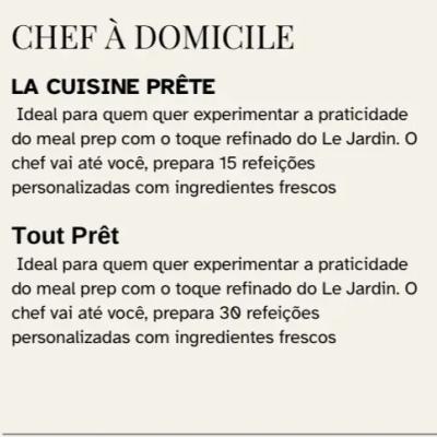 La cuisine Prête