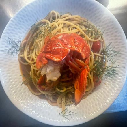 lobster spaghetti