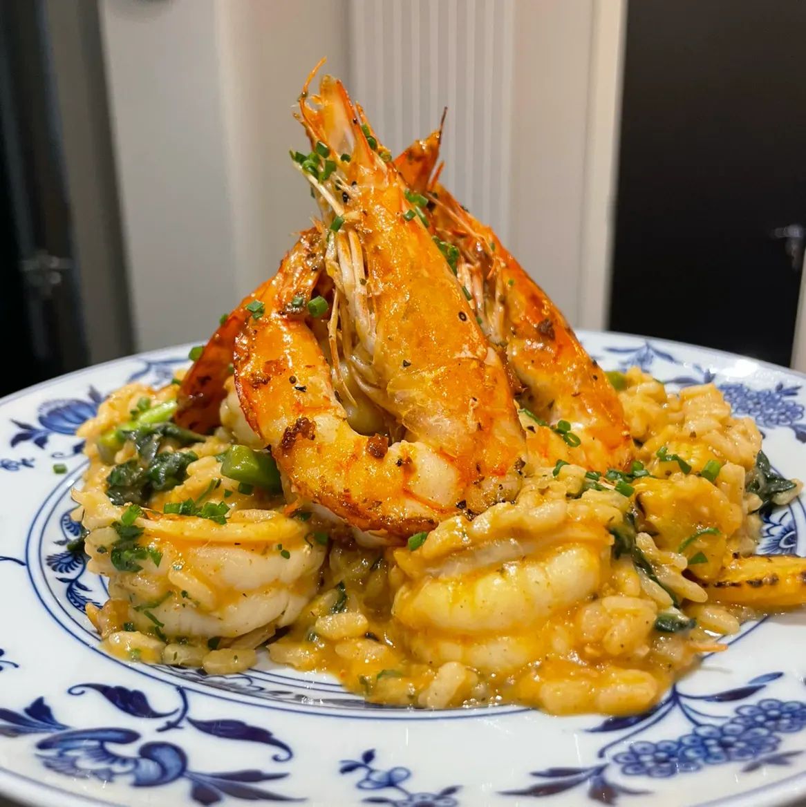 Lemon & Prawns Risotto