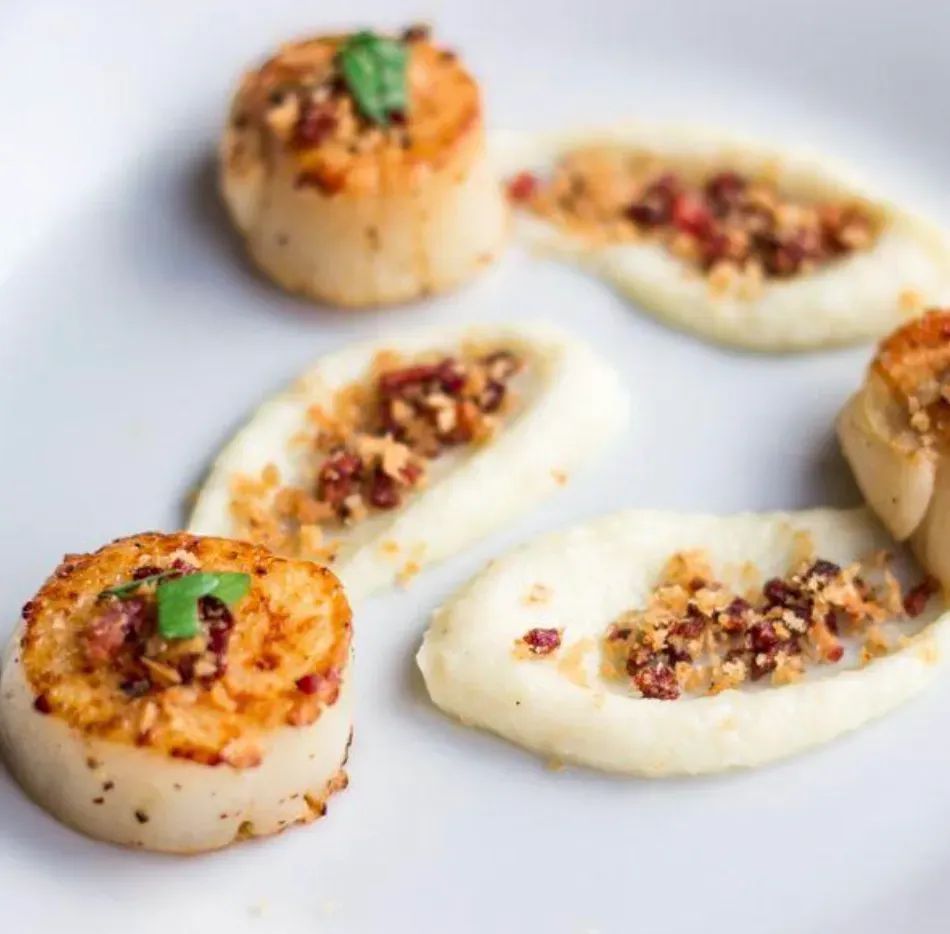 Pan-Seared Scallops