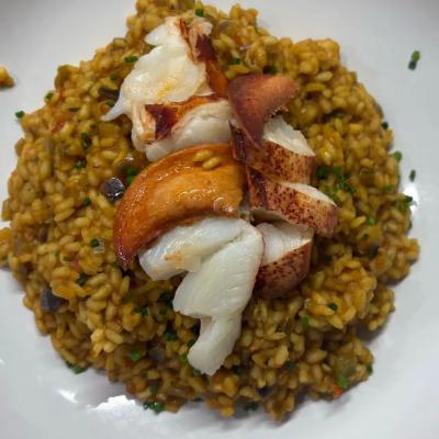 lobster paella