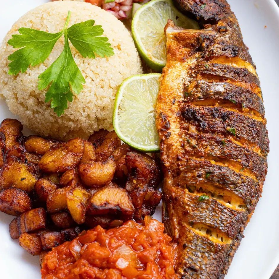 Attieke ,poisson ,Alloco
