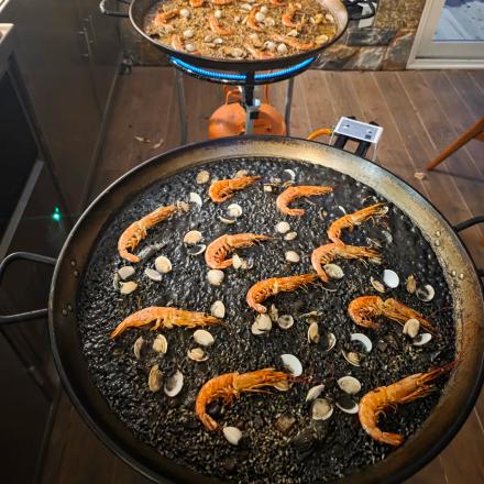 paella (diferentes sabores)