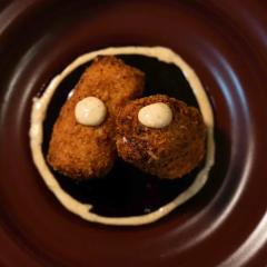 Croquetas de pollo asado