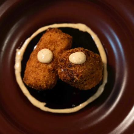 Croquetas de pollo asado