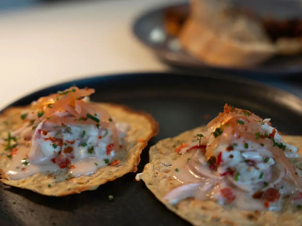 Tortilla de camarones a la gaditana