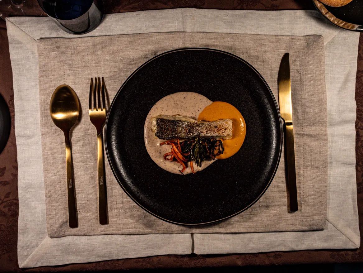 Lomo de merluza a la brasa