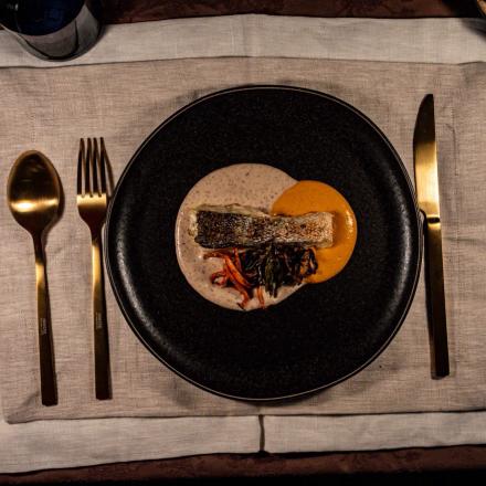 Lomo de merluza a la brasa