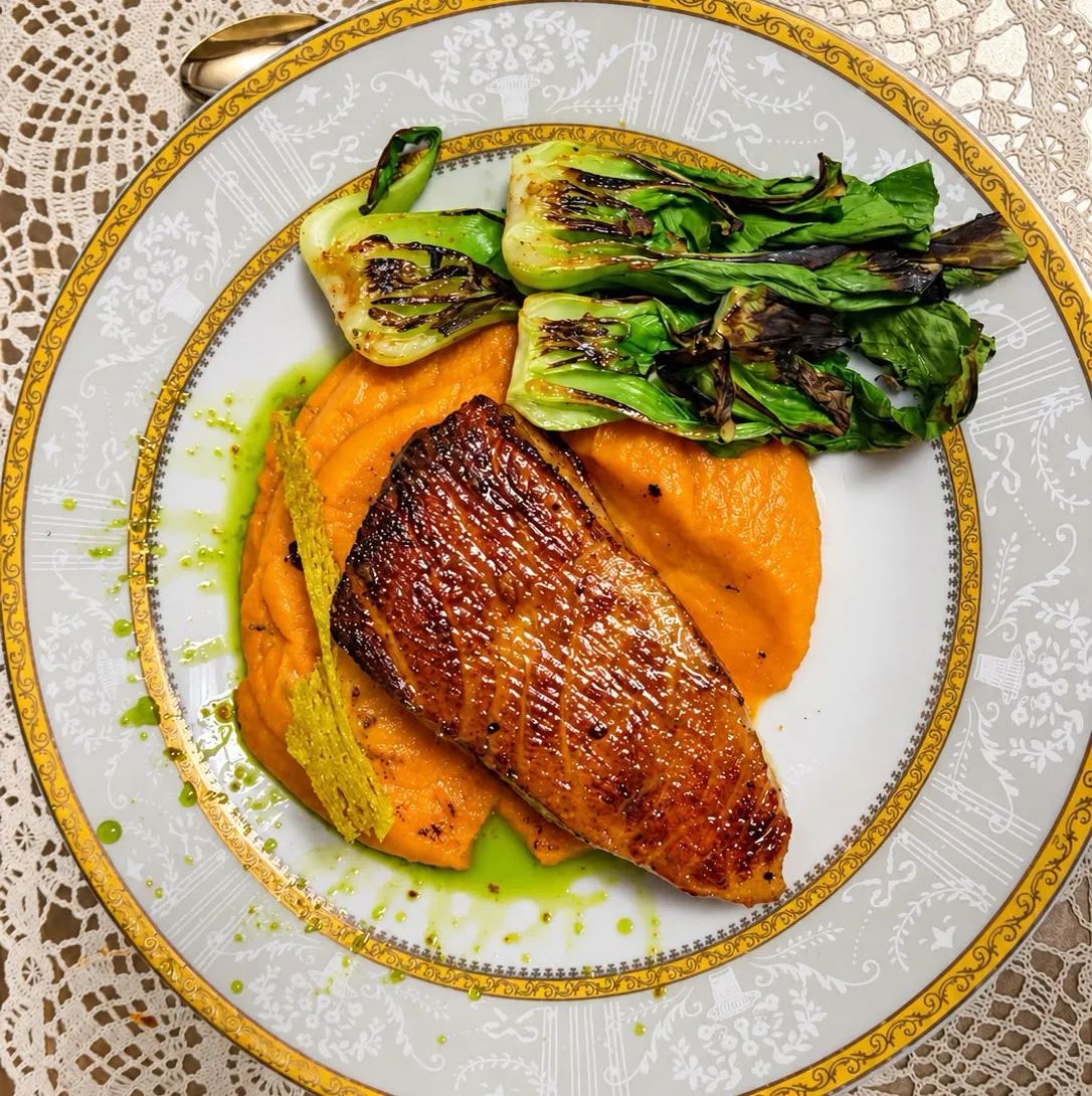 miso glaze sea bass
