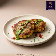 Pan-Seared Aloo Tikki