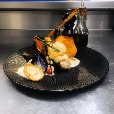 suprême de volaille au crème de truffe
