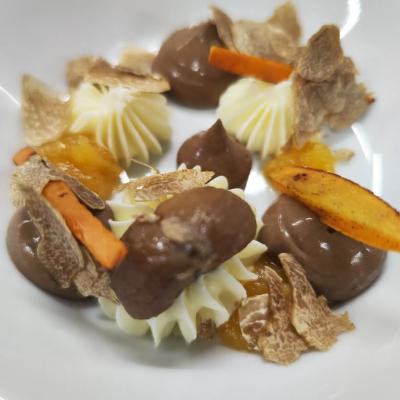 Mousse al cioccolato fondente