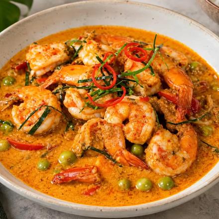 Panang Prawns