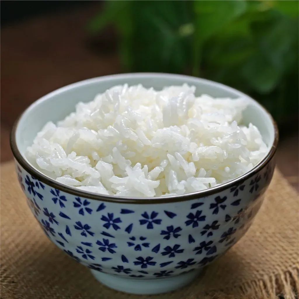 Streamed Jasmine rice