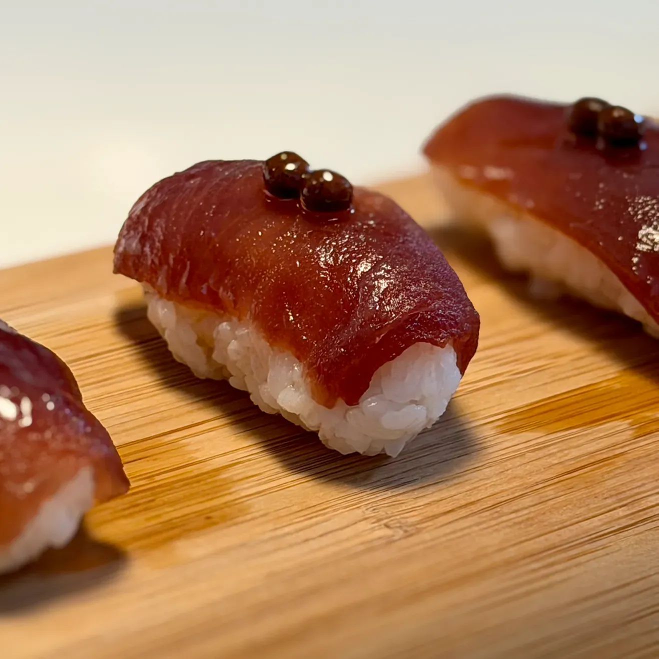 Niguiri de atún rojo