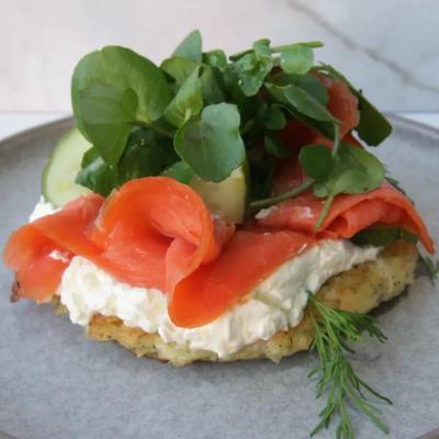 Rosti and Salmon