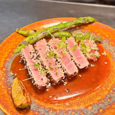 Sesame-Crusted Seared Tuna