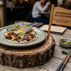 champignons et truffes