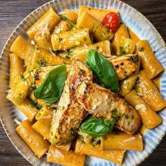 salmon pasta
