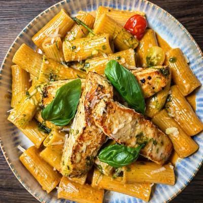 salmon pasta