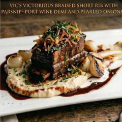 Signature short rib. Praised by the Las Vegas Review-Journal