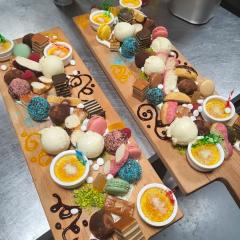 variedad de postres