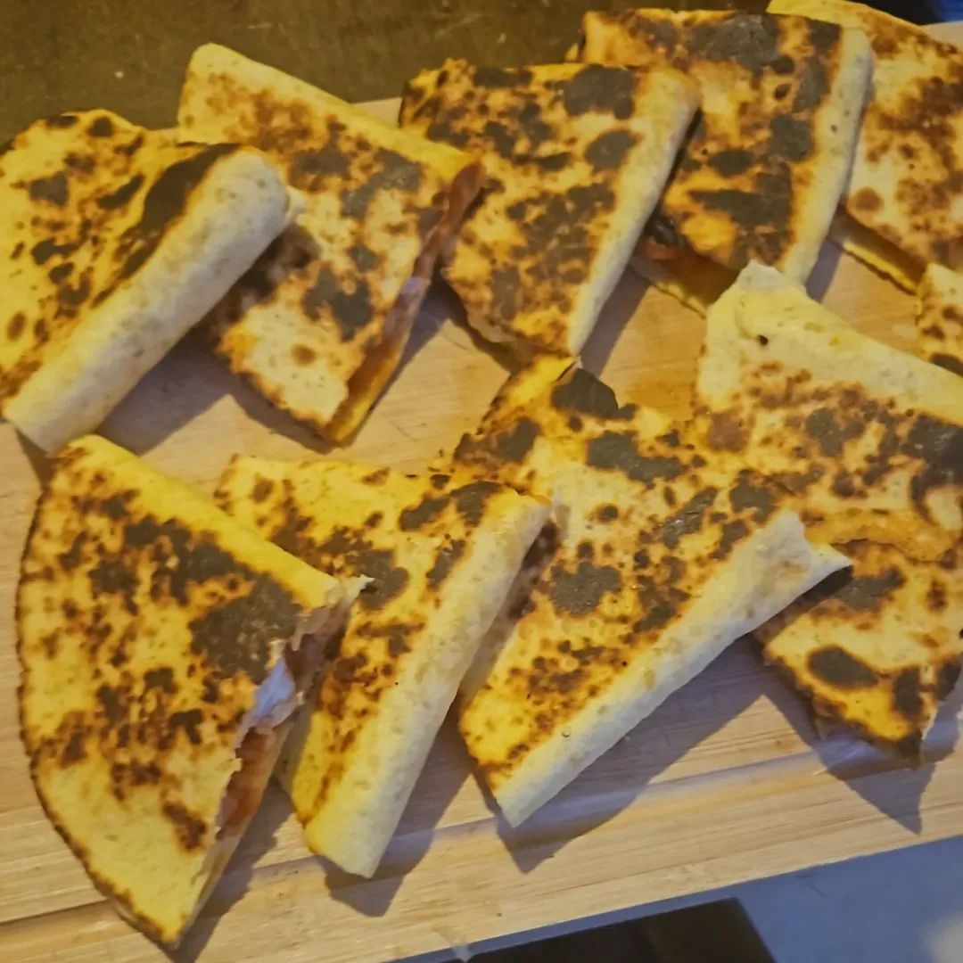 Boeuf aux oignons en Quesadillas