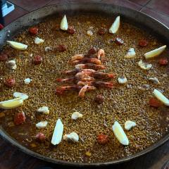 Ibizan Paella with Valencian technique