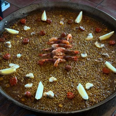 Ibizan Paella with Valencian technique