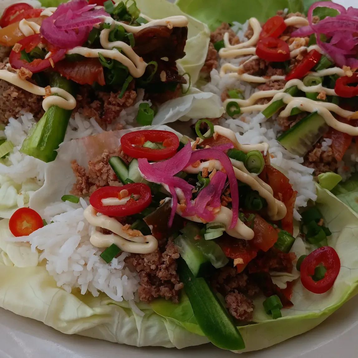 Korean Lettuce Wraps
