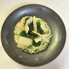 Risotto Gourmand aux Brocolis & Parmesan