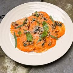 beef & pork stuffed ravioli