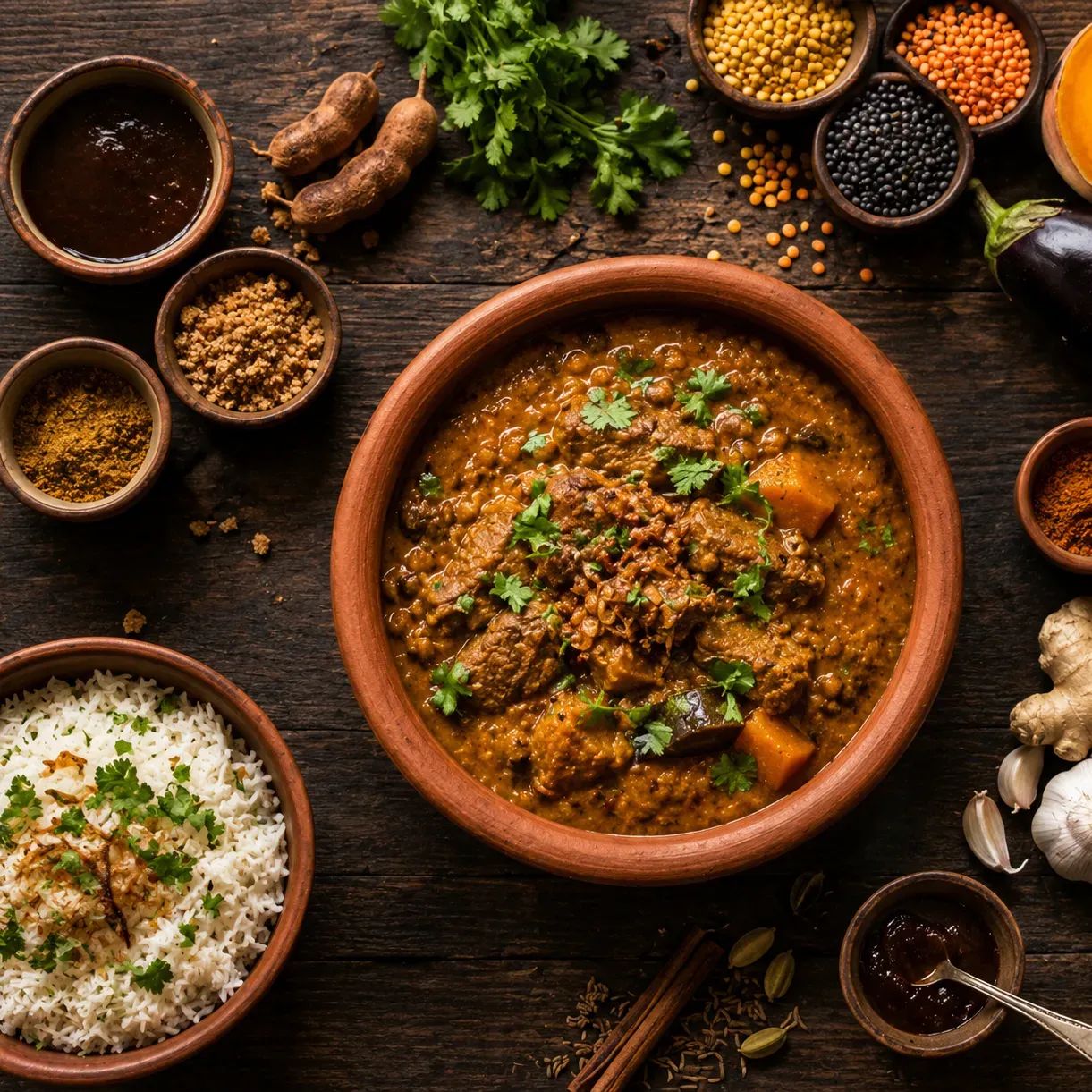 Lamb Dhansak