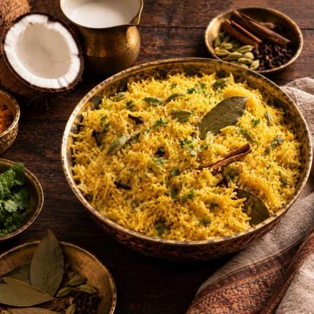 Yellow Coconut Rice