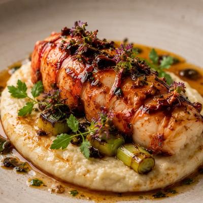 Butter-Poached Atlantic Lobster