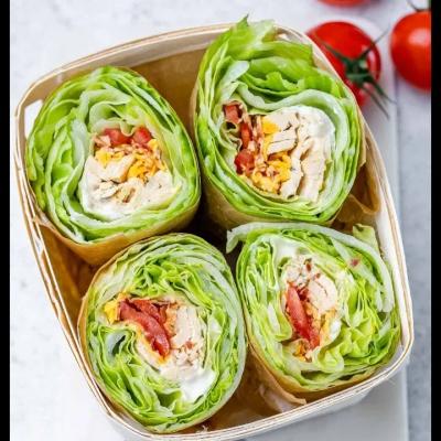 lettuce chicken wraps
