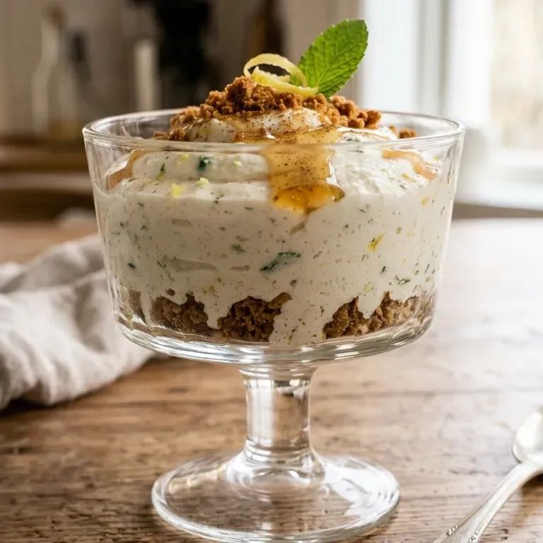 Whipped Greek Yogurt & Honey Cinnamon Mousse