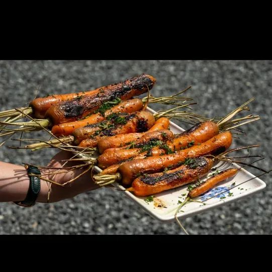 Carottes rôties