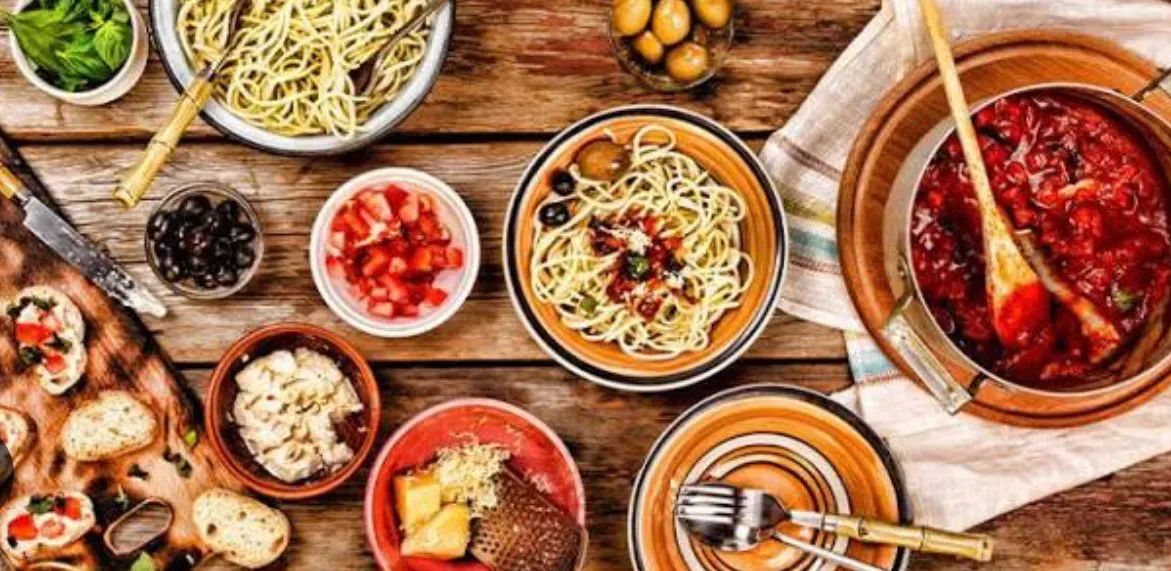 Italian menu