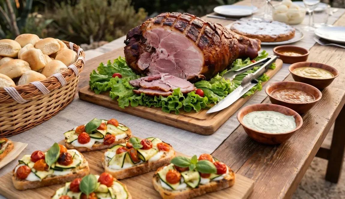 Banquete Informal Gourmet: Pernil Trinchado en Vivo para Eventos Privados