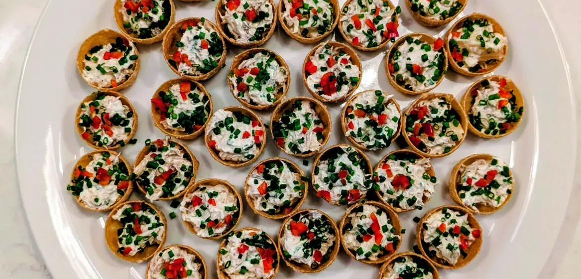 Premium canapés and buffet styled foods