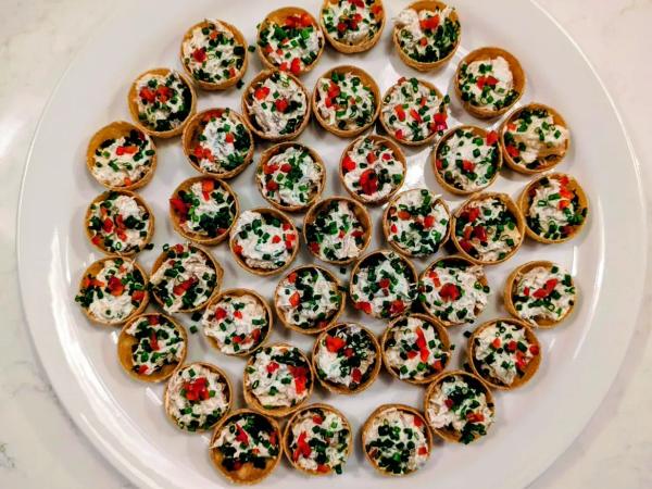 Premium canapés and buffet styled foods