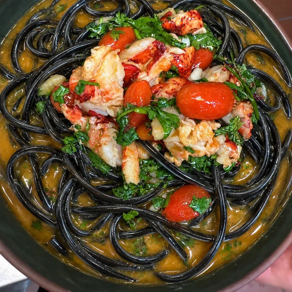 Lobster Black Linguini